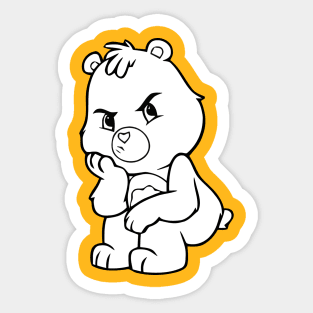 nervous Sticker